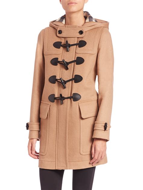 duffle coat burberry femme